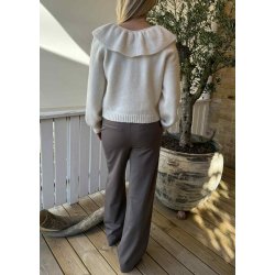 Denisi l/s lo Knit Cardigan-Birch