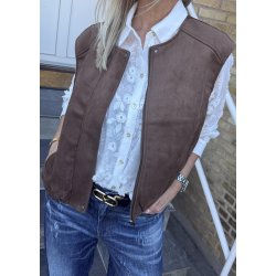 Denna S/L Waistcoat- Carafe