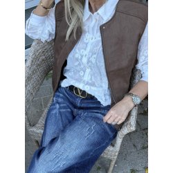 Denna S/L Waistcoat- Carafe