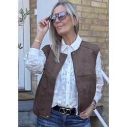 Denna S/L Waistcoat- Carafe