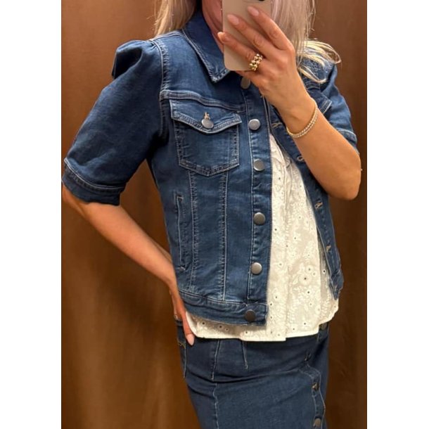 Deva Ami Jacket- medium blue wash