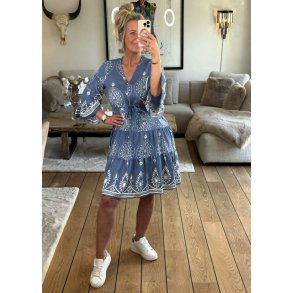 Donna Dress- Blue