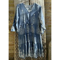 Donna Dress- Blue