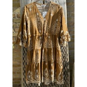 Donna Dress- Camel