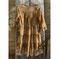 Donna Dress- Camel