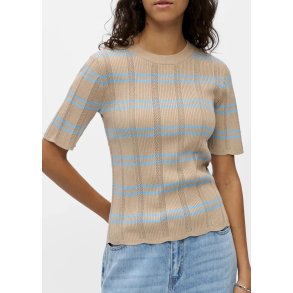 Ebba s/s Re Pullover- Humus/ little