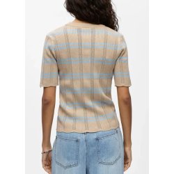 Ebba s/s Re Pullover- Humus/ little