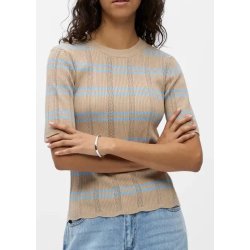 Ebba s/s Re Pullover- Humus/ little