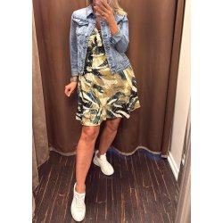 Elena Short Dress 125- Camel