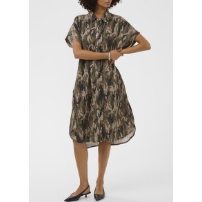 Elina Kaftan Dress- Camouflage
