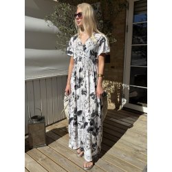 Elissa Elastisk Dress- Black