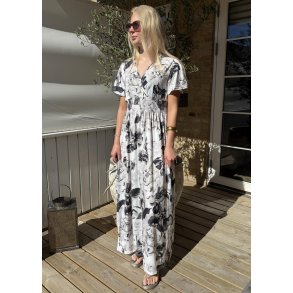 Elissa Elastisk Dress- Black