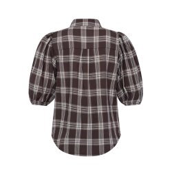 Ella Shirt- Brown Check