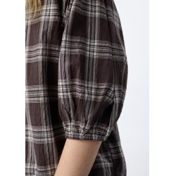 Ella Shirt- Brown Check
