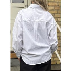 Ellie Shirt- Chalk silver str