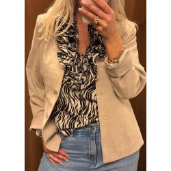 Ellie Zebra Top