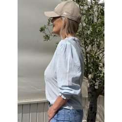 Emma Blouse- Light Blue