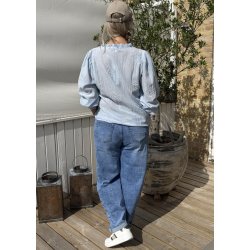 Emma Blouse- Light Blue