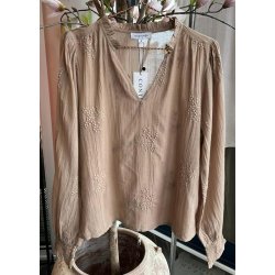 Emma Blouse- Nougat