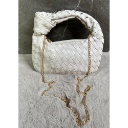 Eva Knot Handbag- Beige