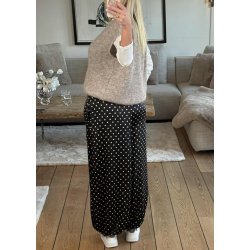 Fanny Dot Pants- Black