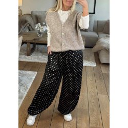 Fanny Dot Pants- Black