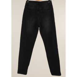 Fanny Mom Fit Jeans- Black