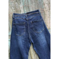 Fanny Wide Legs Jeans 3761- Dark bl