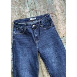 Fanny Wide Legs Jeans 3761- Dark bl