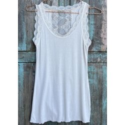 Farfalla Laze Top- Beige