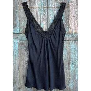 Farfalla Silky Top- Black