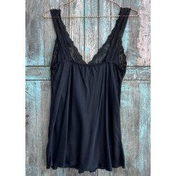 Farfalla Silky Top- Black