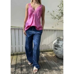 Farfalla Silky Top- Pink