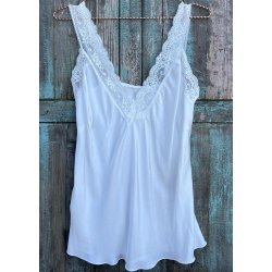 Farfalla Silky Top- White