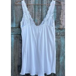 Farfalla Silky Top- White