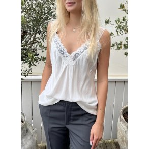 Farfalla Silky Top- White