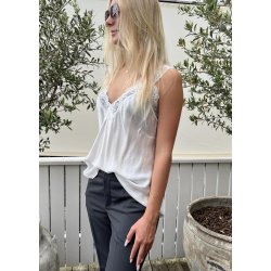 Farfalla Silky Top- White