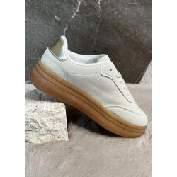 Fashion Sneakers 1758- Beige 