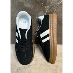 Fashion Sneakers 1758- Black 