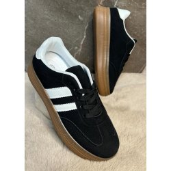 Fashion Sneakers 1758- Black 