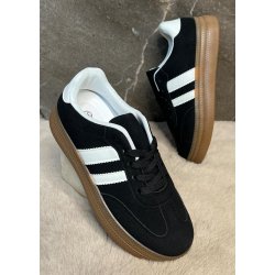 Fashion Sneakers 1758- Black 