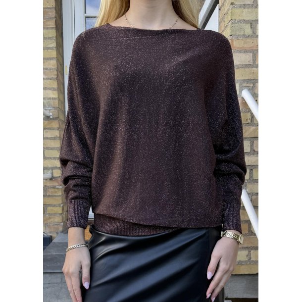 Fay Batwing Jumper- Coffee Bea