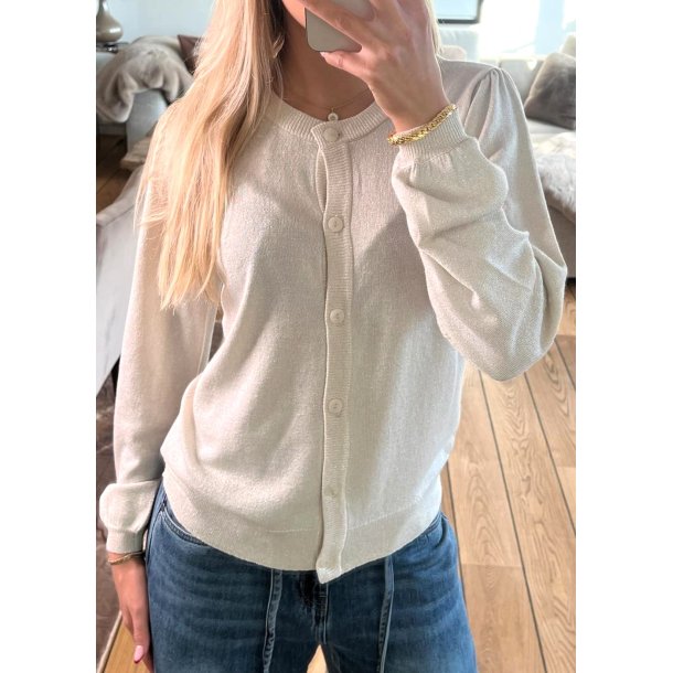 Fay Cardigan- Oyster Gray