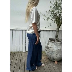 Felia ss T-shirt- creme simili