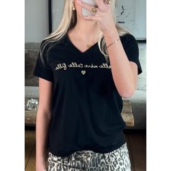 Fille T-shirt- Black