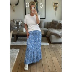 Alyssa Rib T-shirt- Spring Gardenia