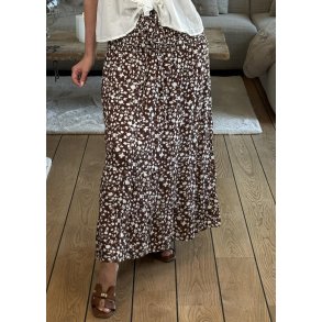 Flora Skirt- Brown