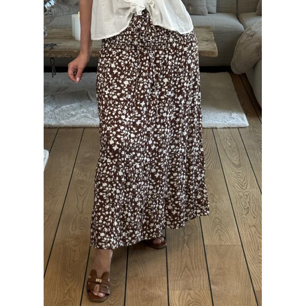 Flora Skirt- Brown
