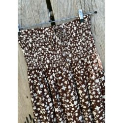 Flora Skirt- Brown