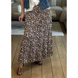 Flora Skirt- Brown